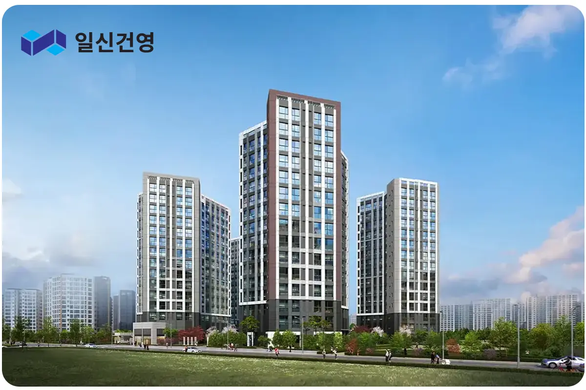 휴먼빌 아파트 조감도